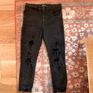 Abercrombie & Fitch Simone High Rise Black Jean